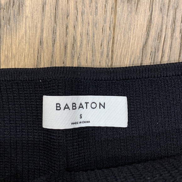 Classic Black Ribbed strapless top - aritzia - Picture 2 of 2